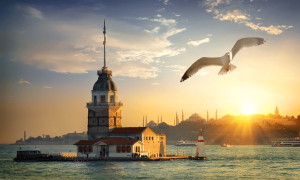where to watch sunset in istanbul
