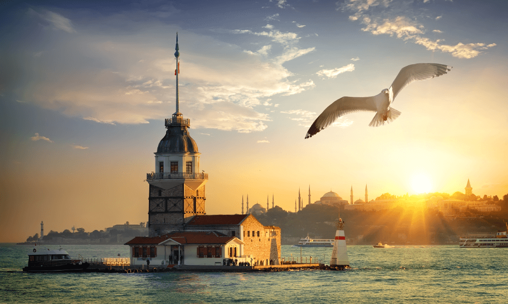 where to watch sunset in istanbul